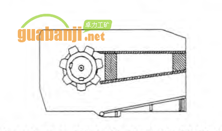 “倒三角”中板組件機(jī)頭架的設(shè)計(jì)形式